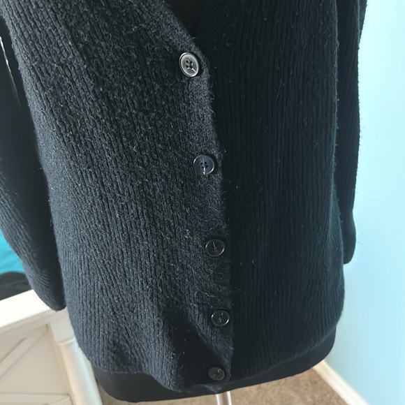 One state black puffed sleeve sweater. - Picture 6 of 6